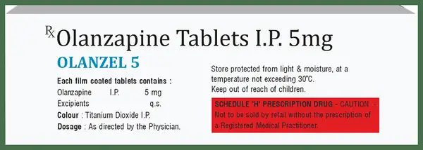 Olanzel 5mg Tablet