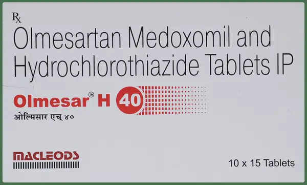 Olmesar H 40 Tablet thumbnail 2