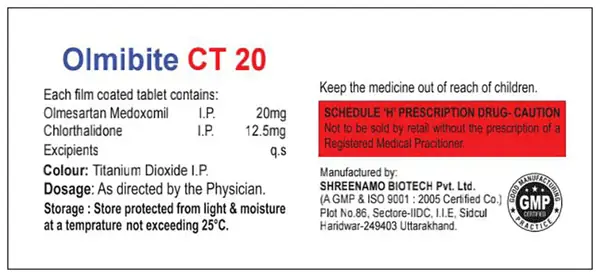 Olmibite CT 20 Tablet