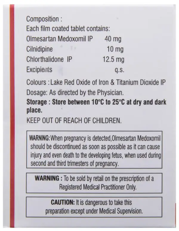 Olmin Trio 40 Tablet thumbnail 4