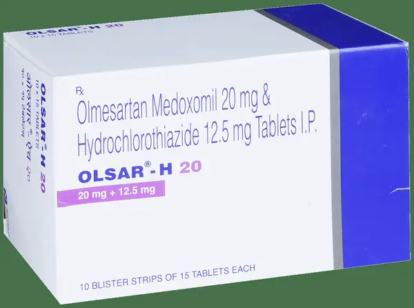 Olsar-H 20 Tablet thumbnail 3