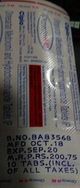 Olvance H 40 Tablet thumbnail 3