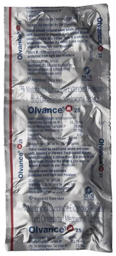 Olvance M 25 Tablet thumbnail 3