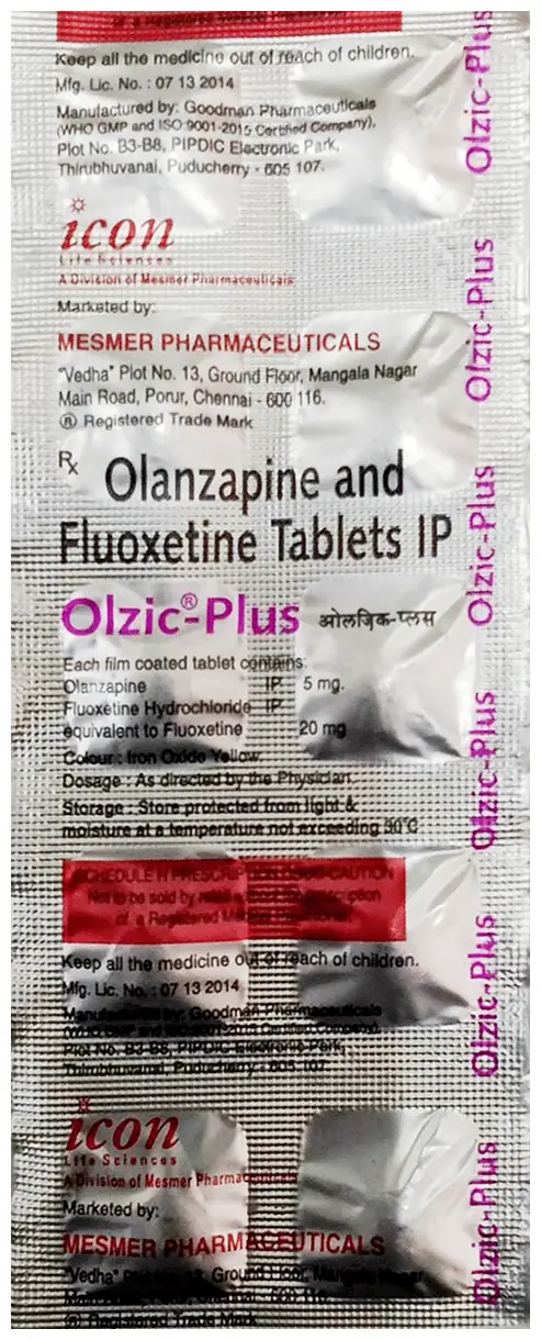 Olzic Plus 20mg/5mg Tablet thumbnail 2