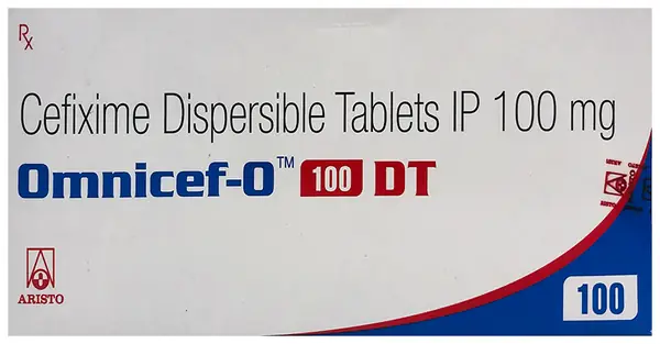 Omnicef-O 100mg Tablet DT