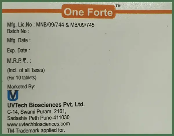 One Forte Tablet