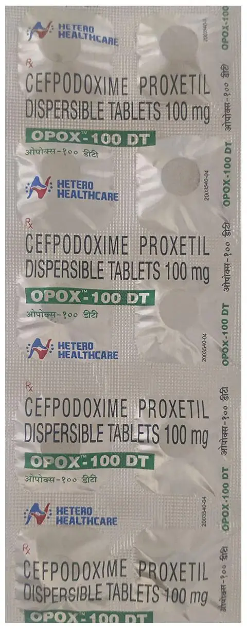 Opox 100mg Tablet DT