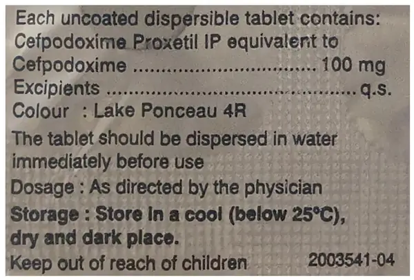 Opox 100mg Tablet DT thumbnail 2