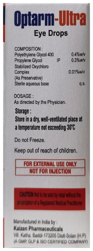 Optarm-Ultra Eye Drop thumbnail 2