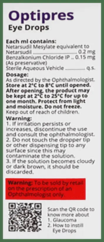 Optipres Eye Drop