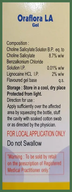 Oraflora LA Gel thumbnail 3