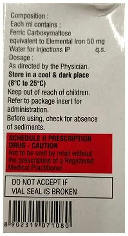 Orofer FCM 1K Injection