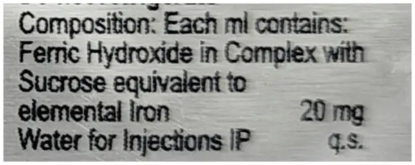 Orofer S 100 Injection thumbnail 4