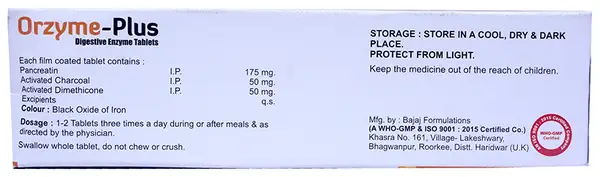 Orzyme-Plus Tablet