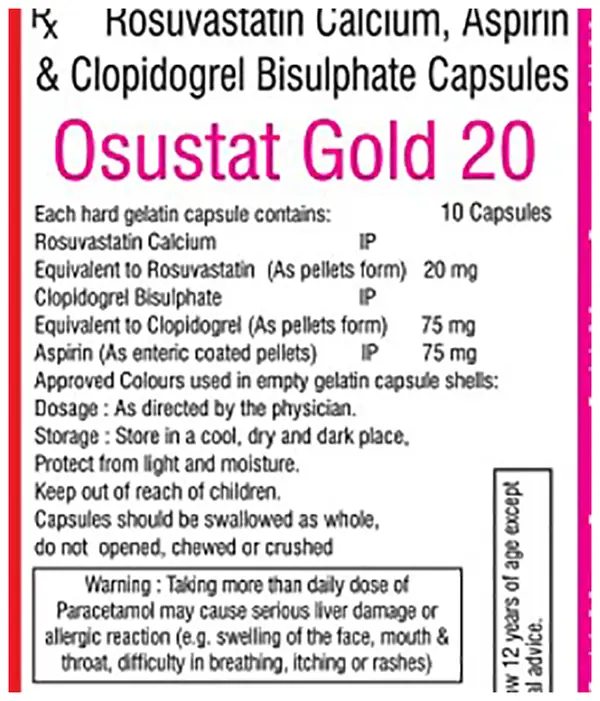 Osustat Gold 20 Capsule