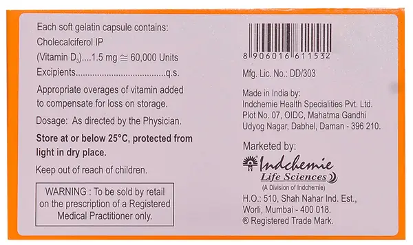 Ovin D3 60K Capsule thumbnail 4