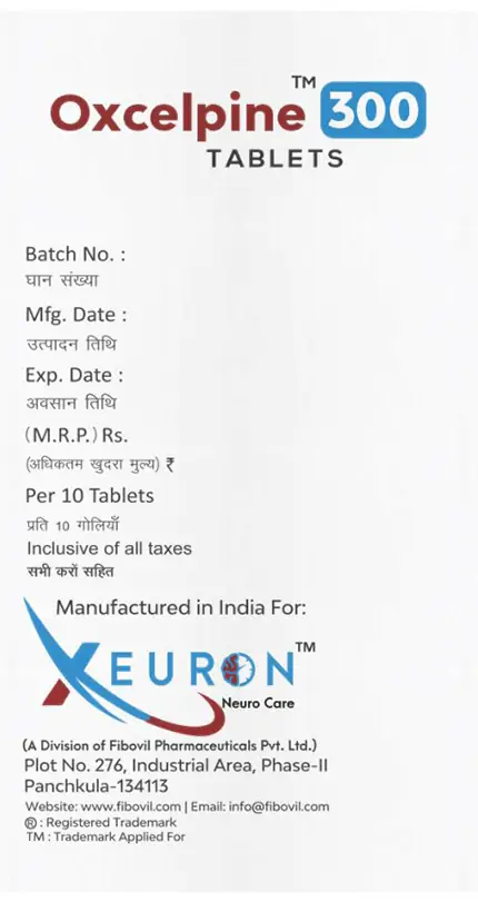 Oxcelpine 300 Tablet