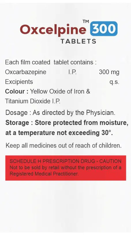Oxcelpine 300 Tablet thumbnail 3