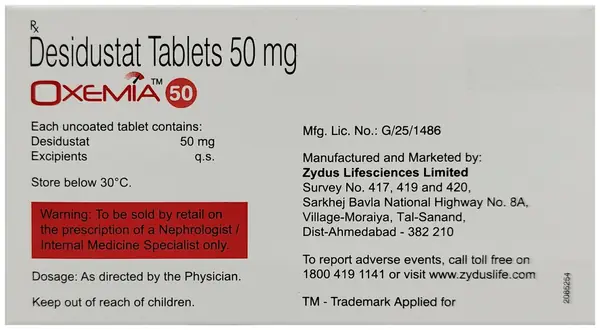 Oxemia 50 Tablet thumbnail 3