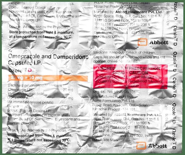 Ozole D 10mg/20mg Capsule thumbnail 2