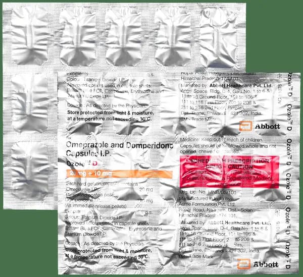 Ozole D 10mg/20mg Capsule thumbnail 3