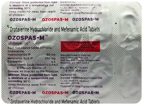 Ozospas-M Tablet