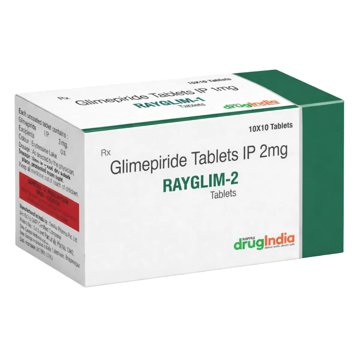 RAYGLIM 2MG