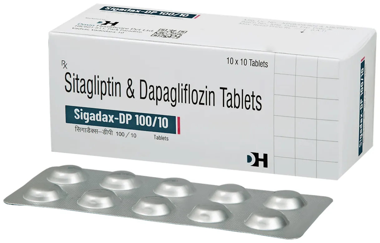 SIGADAX-DP 100/10 TAB