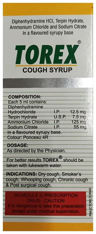 TOREX COUGH SYRUP thumbnail 2