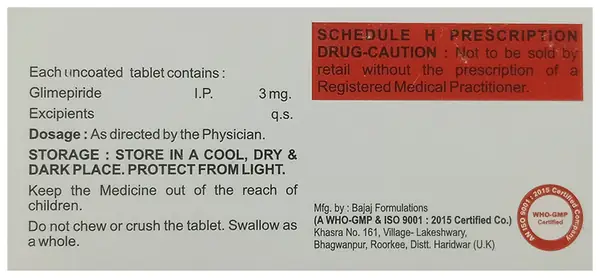 Weglim 3 Tablet