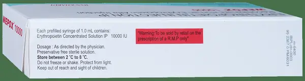 Wepox 10000IU/ml Injection thumbnail 3