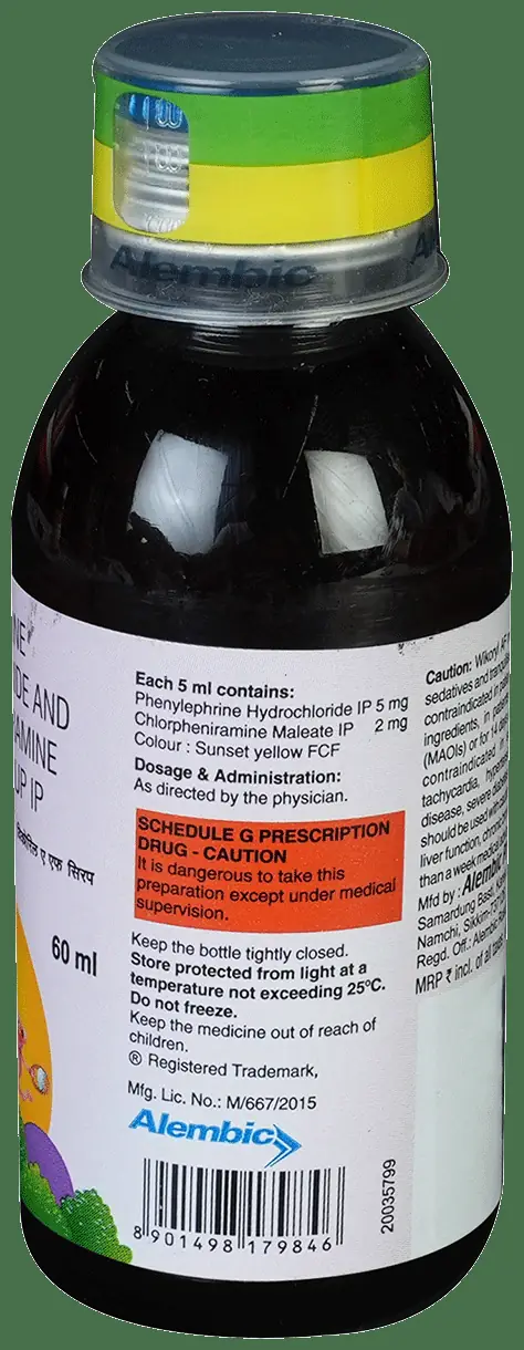 Wikoryl AF Syrup thumbnail 2