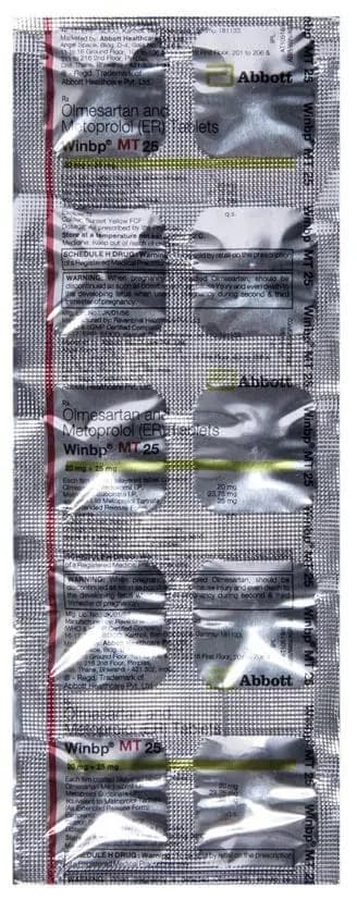 Winbp MT 25 Tablet ER thumbnail 2