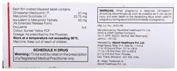 Winbp MT 25 Tablet ER thumbnail 3