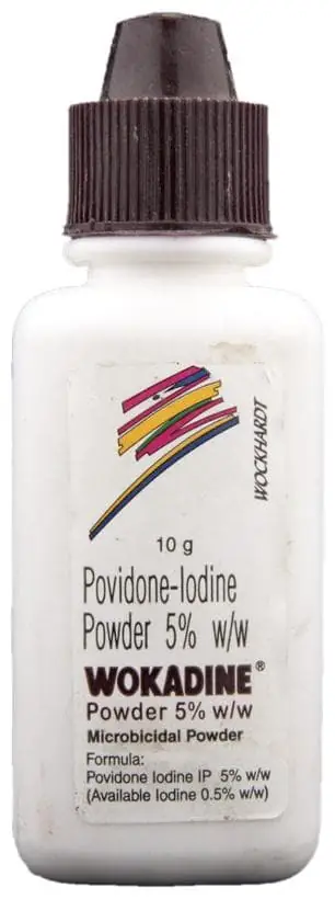 Wokadine 5% Dusting Powder thumbnail 2