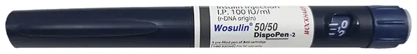 Wosulin 50/50 Dispo Pen 2