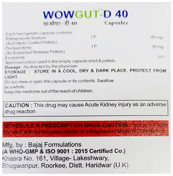 Wowgut-D 40 Capsule SR thumbnail 2