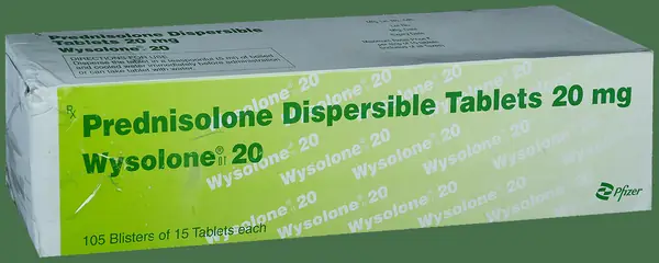 Wysolone 20 Tablet DT thumbnail 3