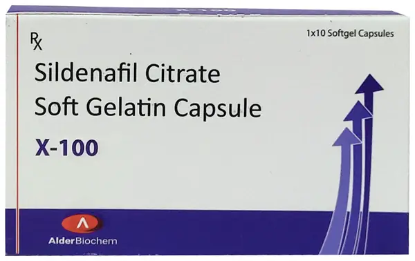X 100 Soft Gelatin Capsule