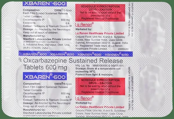 Xbaren 600mg Tablet thumbnail 3