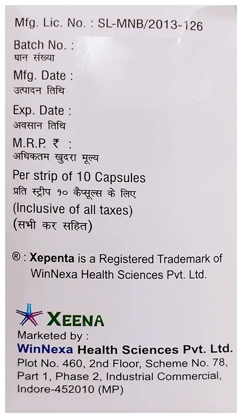 Xepenta-L Capsule SR