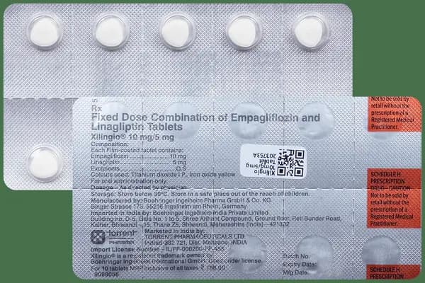 Xilingio 10mg/5mg Tablet thumbnail 3