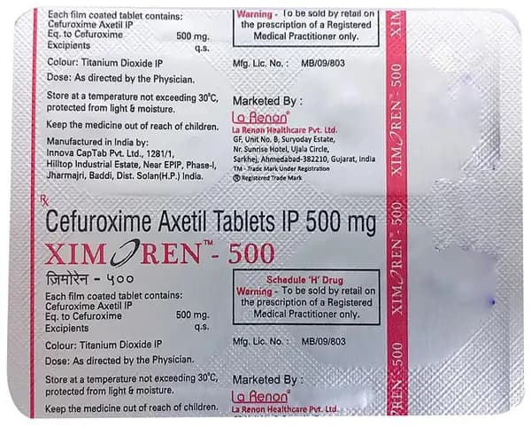 Ximoren 500 Tablet thumbnail 2