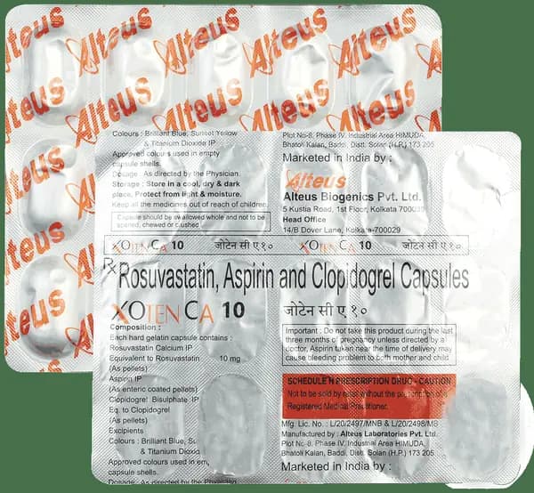 Xoten C 10mg/75mg Capsule