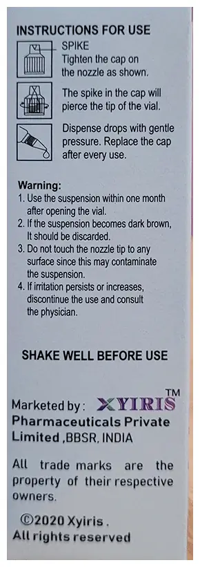 Xovia Eye Drop BAK Free thumbnail 3