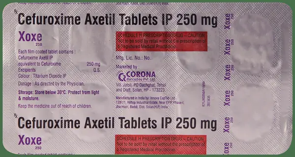Xoxe 250mg Tablet thumbnail 3
