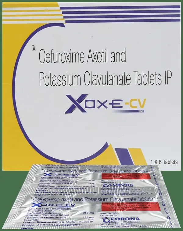 Xoxe-CV 250mg/125mg Tablet thumbnail 4