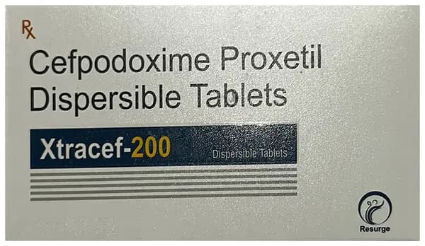 Xtracef 200 Tablet DT thumbnail 2