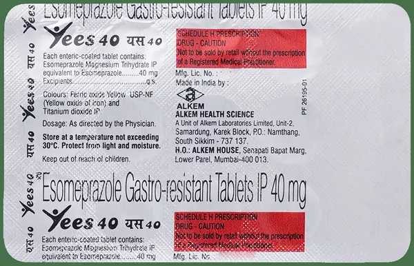 Yees 40 Tablet