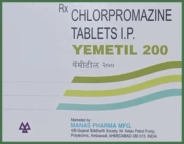 Yemetil 200mg Tablet